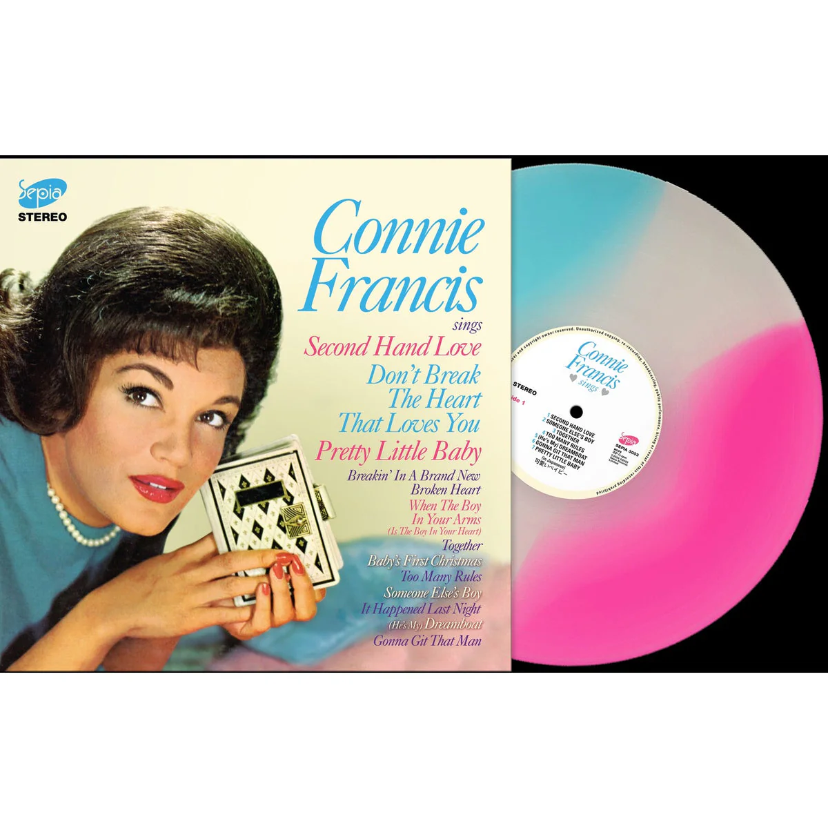 Connie Francis sings Second Hand Love and Pretty Little Baby etc. - Image 2