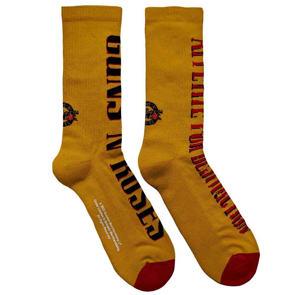 Guns N' Roses Unisex Terry Socks - Image 2