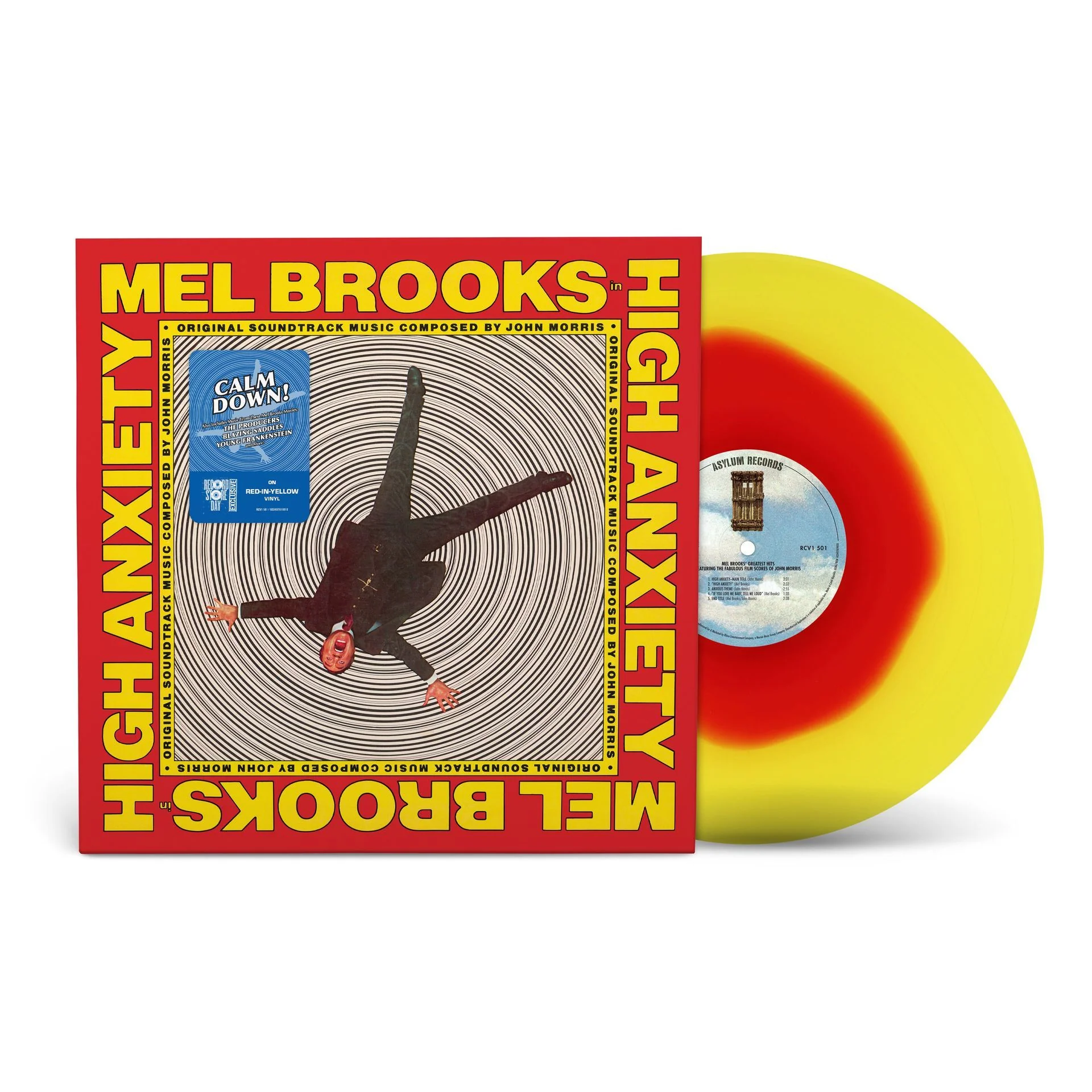 High Anxiety - Original Soundtrack / Mel Brooks' Greatest Hits Featuring The Fabulous Film Scores Of John Morris - RSD 2025 - Image 2
