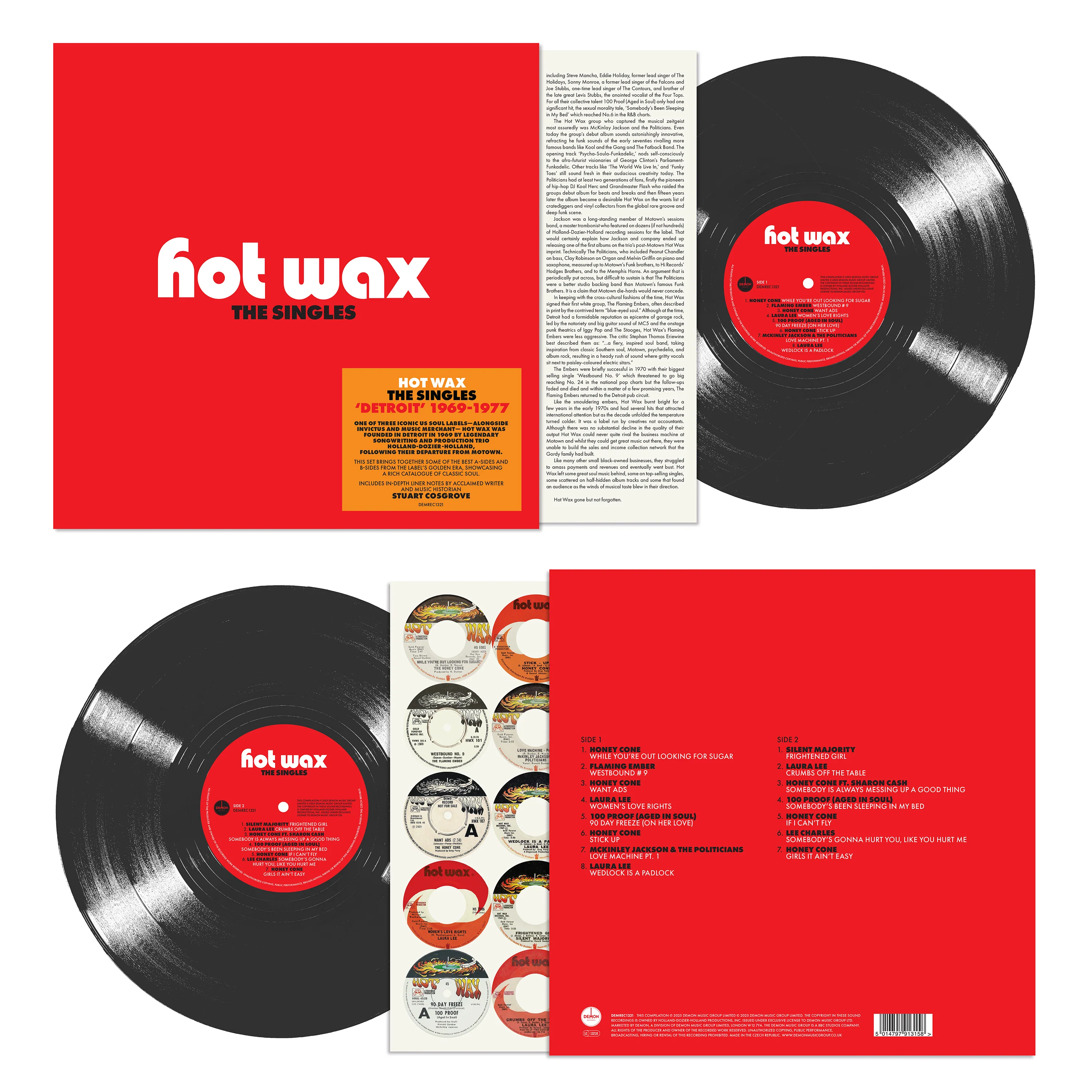 Hot Wax: The Singles - Image 3