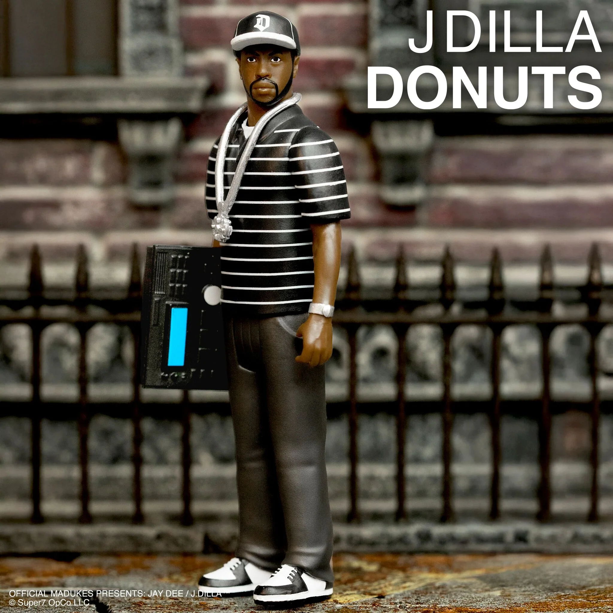 ReAction Figures Wave 1 J Dilla (Donuts - Smile Album Cover) - Image 2