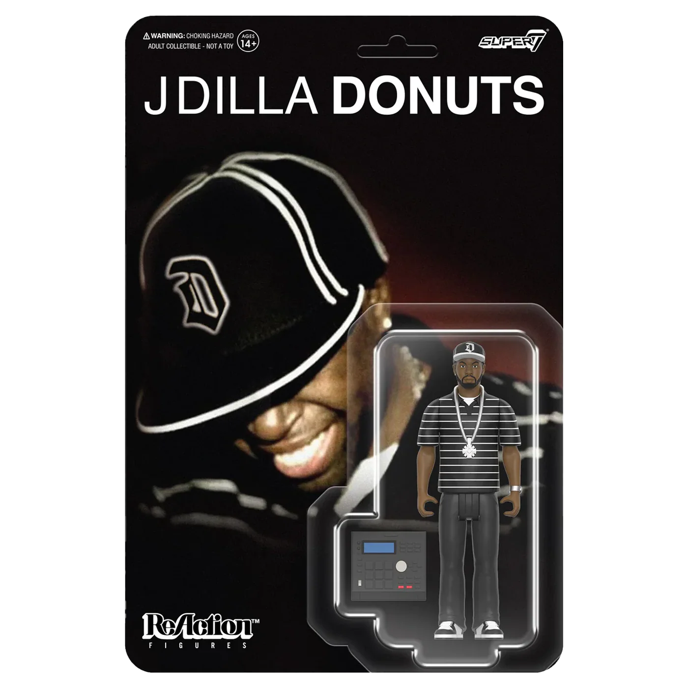 ReAction Figures Wave 1 J Dilla (Donuts - Smile Album Cover) - Image 5