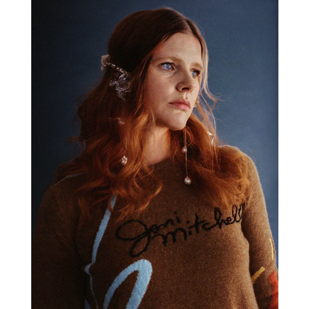 Joni Mitchell Knit Sweater - Image 2