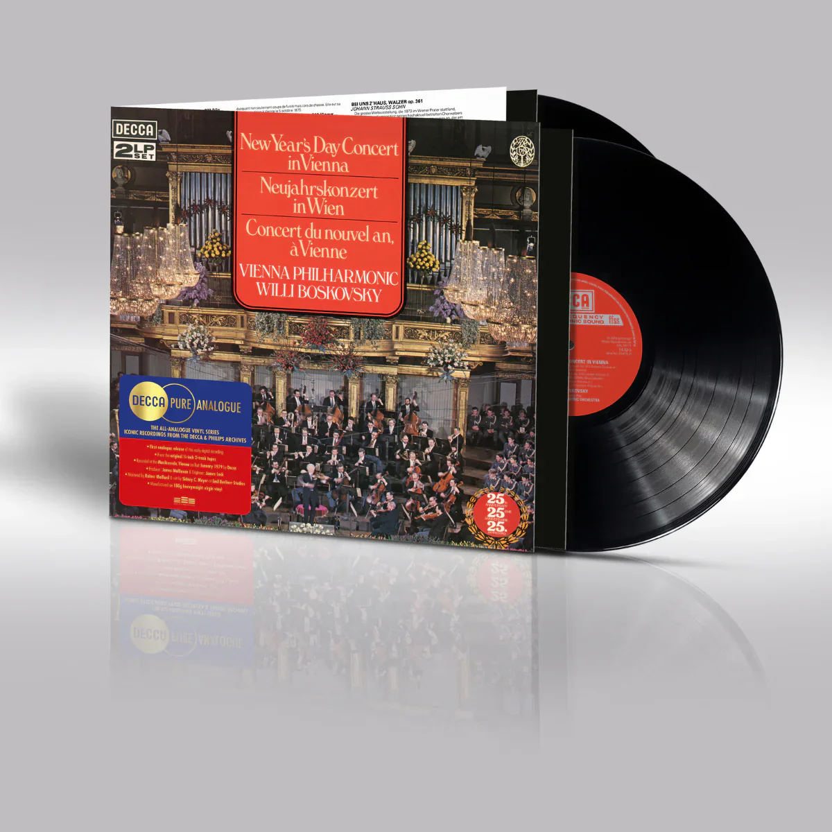 New Year's Day Concert in Vienna (Decca Pure Analogue Series) - Image 2