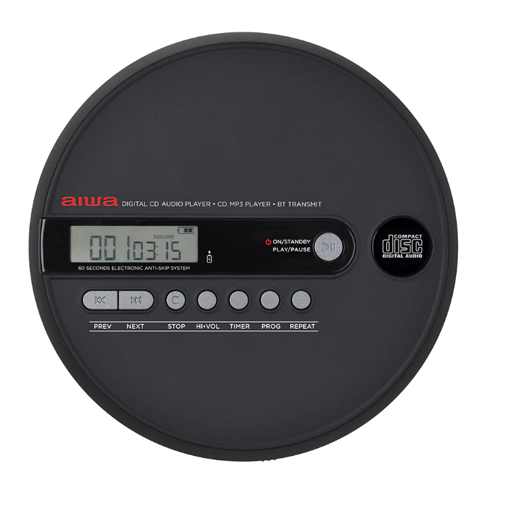 PCD-1000BT : Portable CD Player with Bluetooth