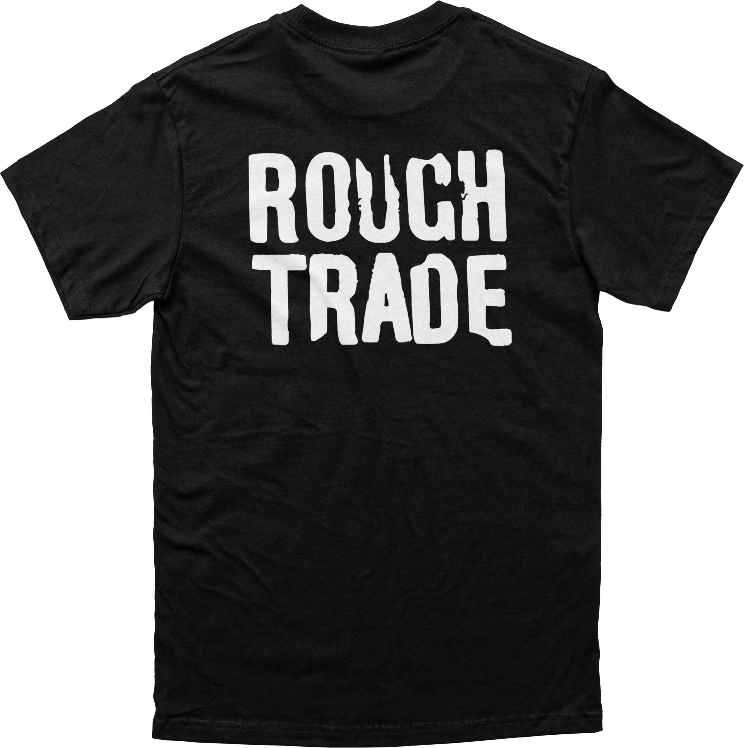 Rough Trade 'Classic' logo - Kids T-Shirt - Black - Image 2