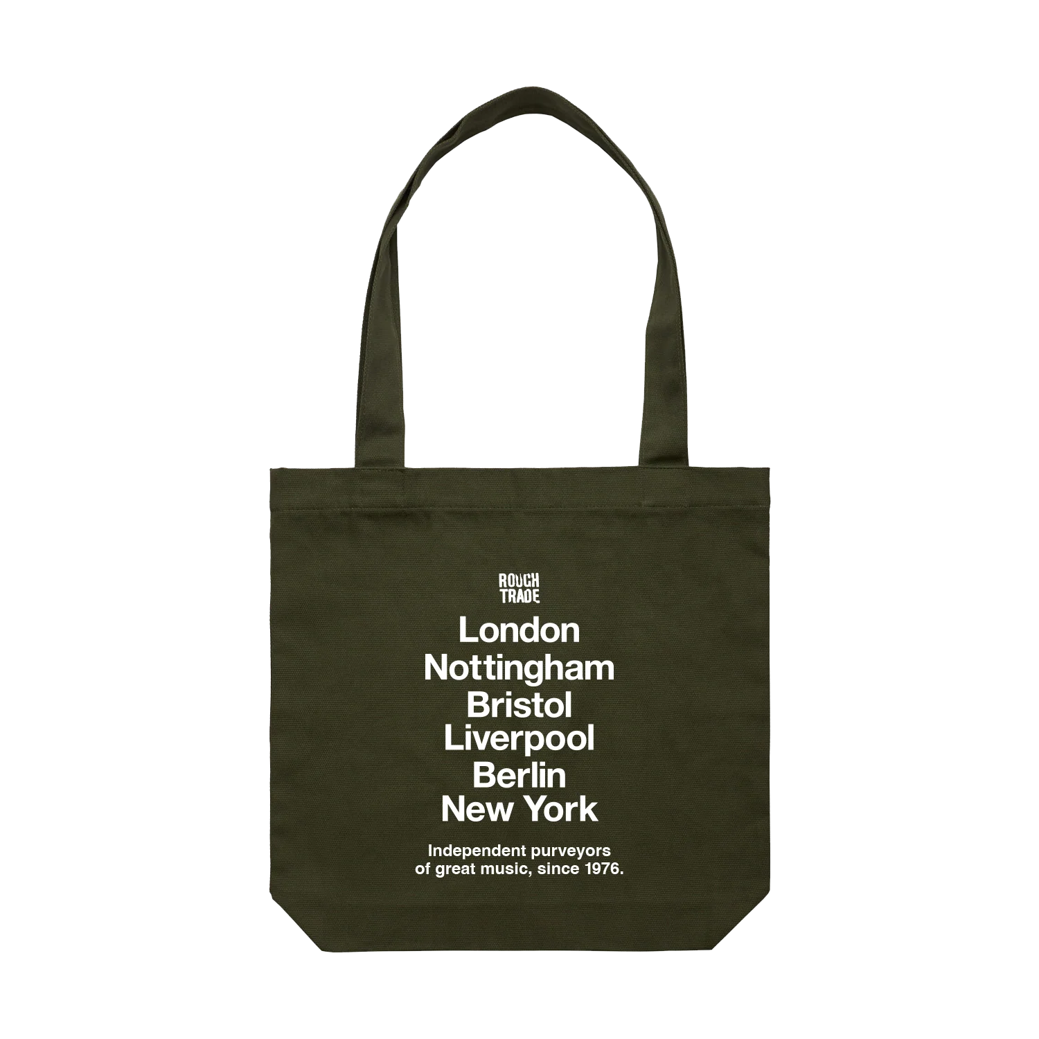 Rough Trade On Tour - Tote Bag - Festival Green - Image 2
