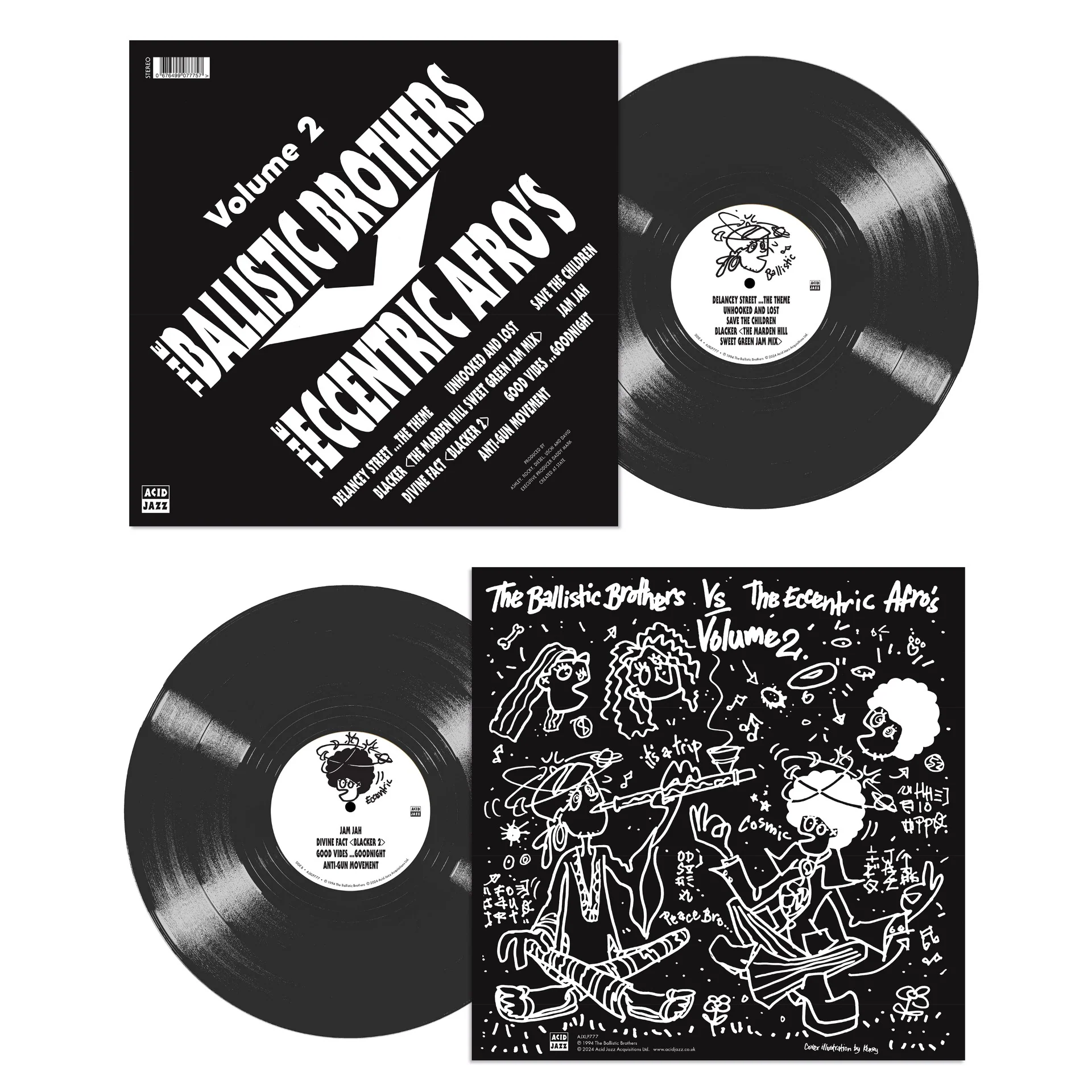 The Ballistic Brothers Vs The Eccentric Afros - Volume 2 - Image 2