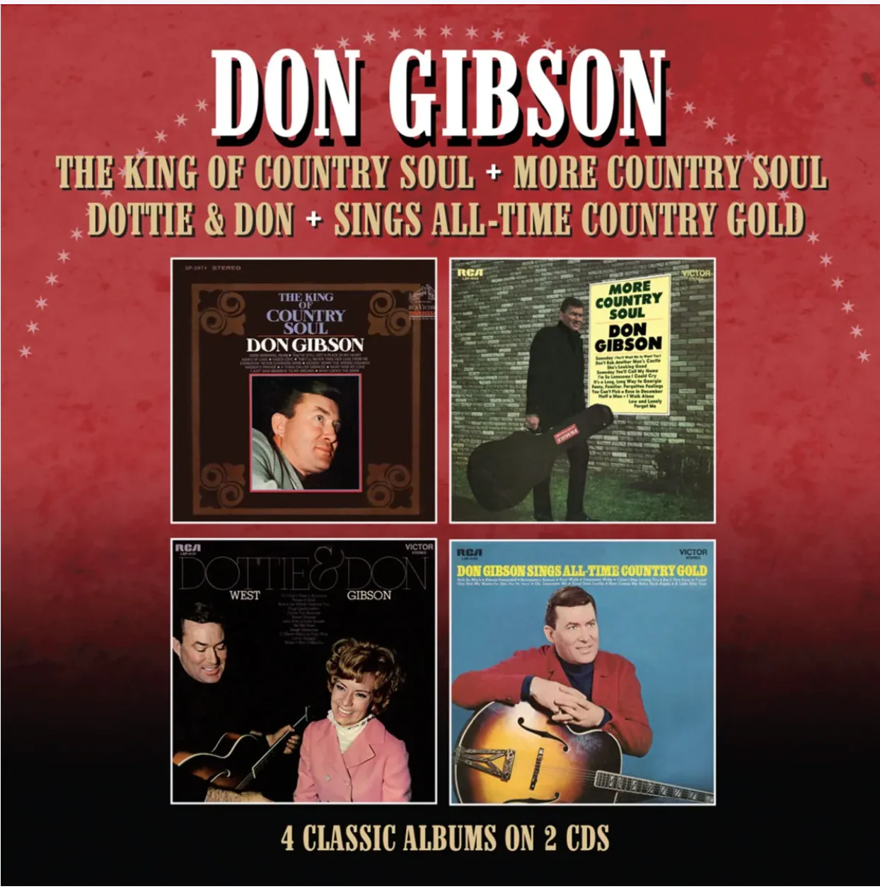 The King of Country Soul / More Country Soul / Dottie and Don / Sings All Time Country Gold - Image 3