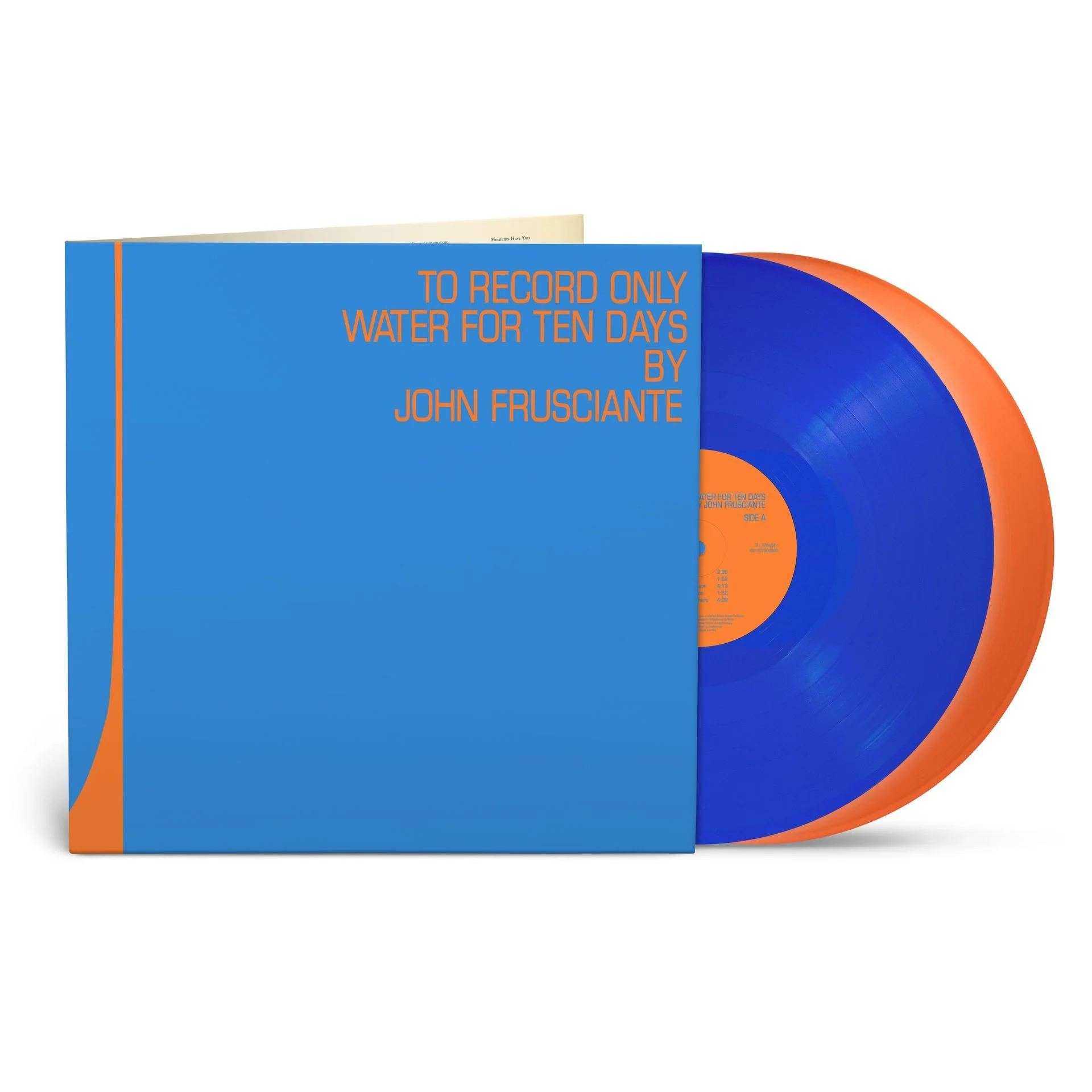 To Record Only Water For Ten Days - RSD 2026 - Image 2