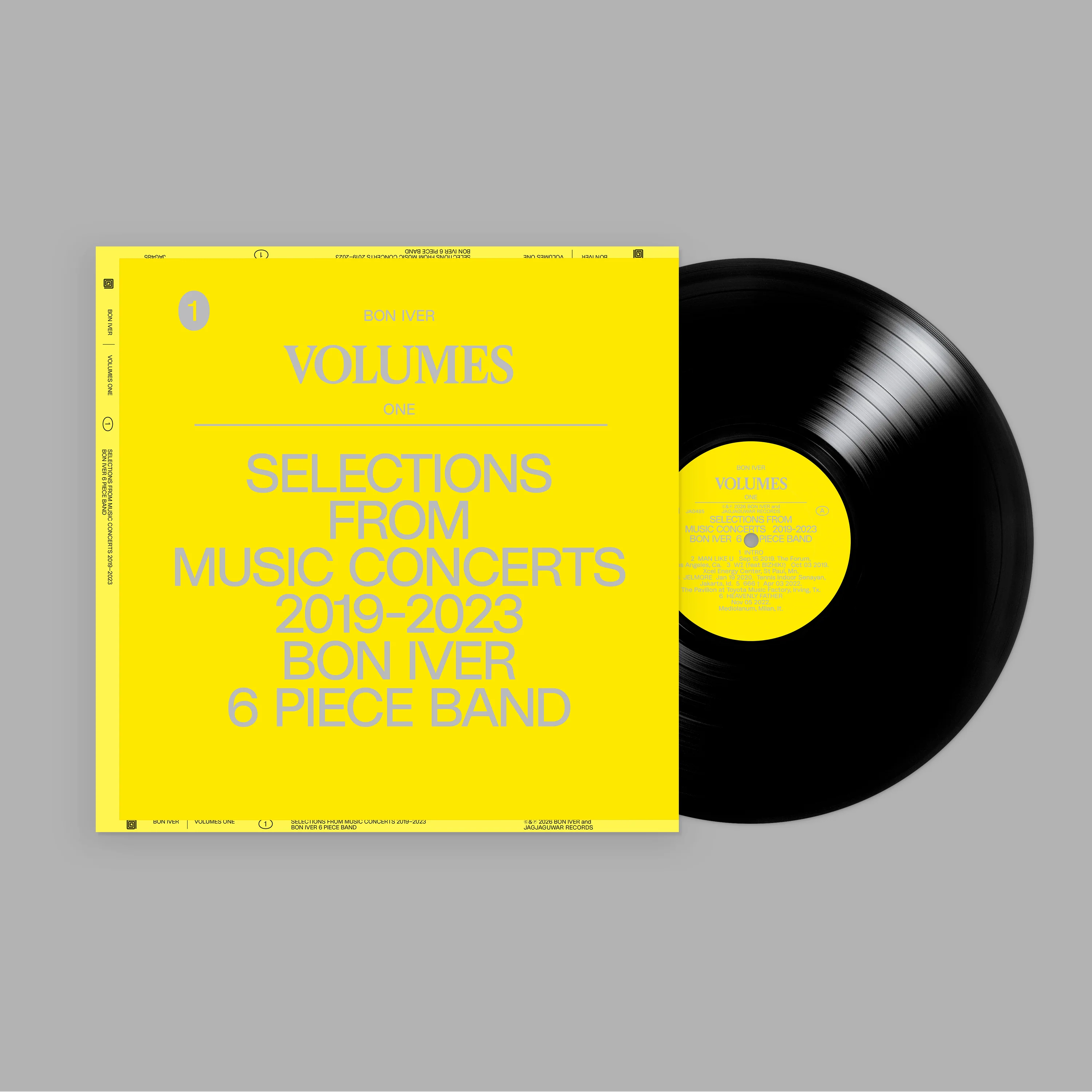 Volumes: One Selections From Music Concerts 2019-2023 Bon Iver 6 Piece Band - Image 2