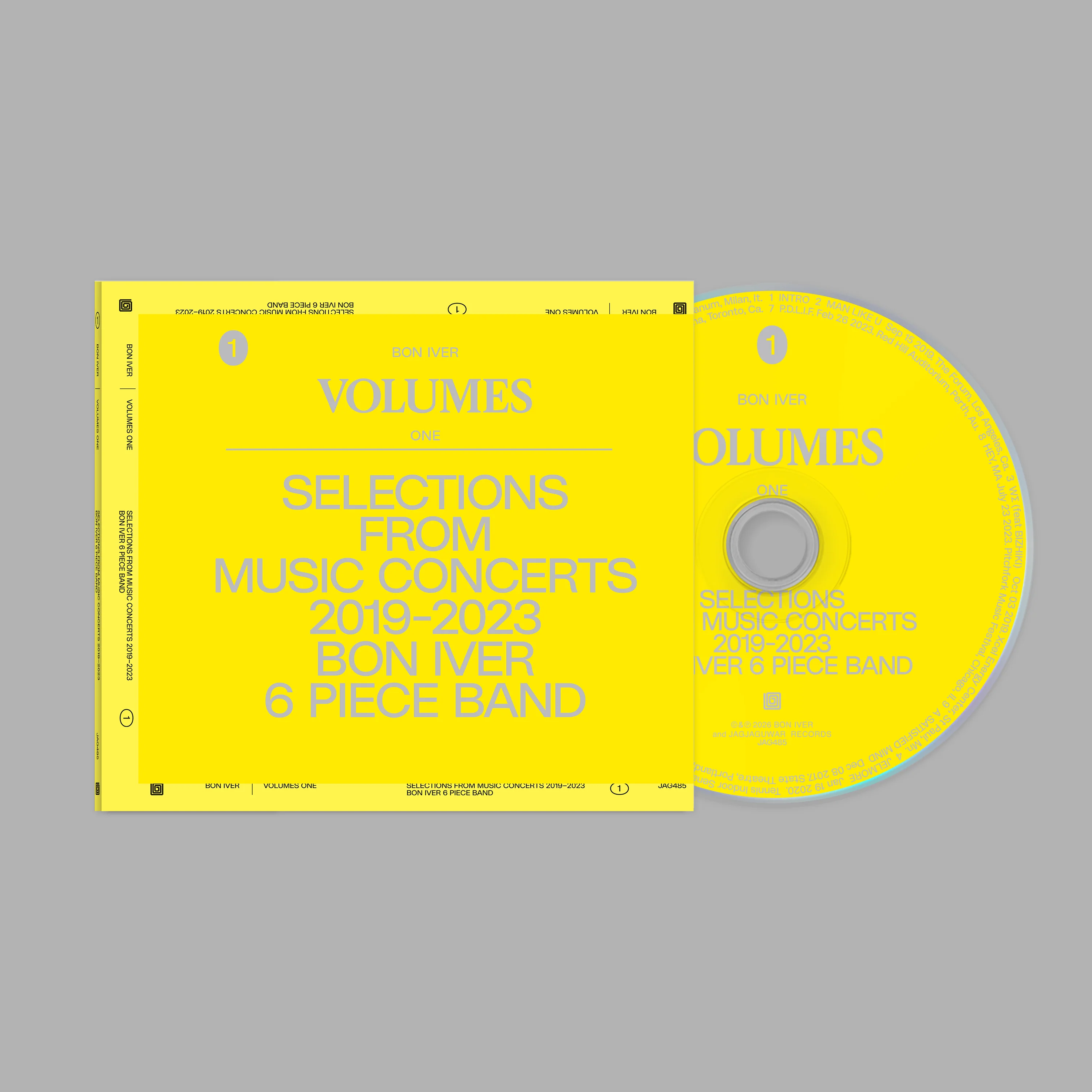 Volumes: One Selections From Music Concerts 2019-2023 Bon Iver 6 Piece Band - Image 3